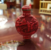 Red Snuff Bottle 